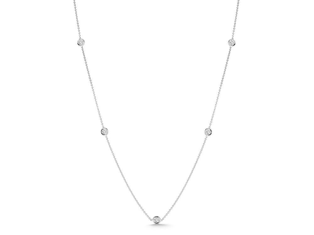 Diamonds by the Inch Seven Station Necklace