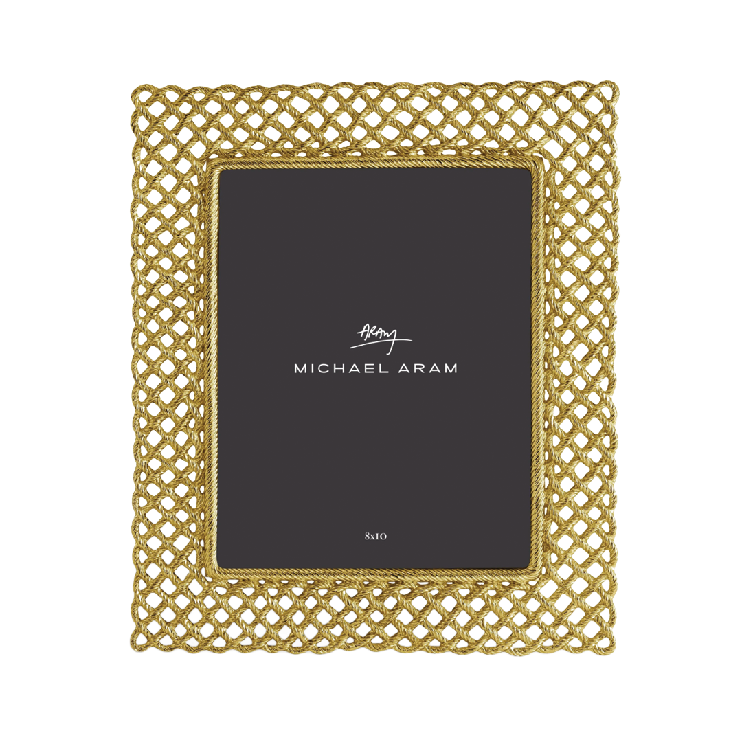 Michael Aram 8 X 10 Gold Love Knot Frame