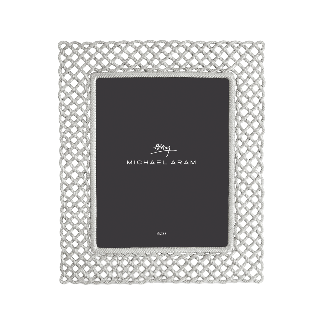 Michael Aram 8 X 10 Silver Love Knot Frame