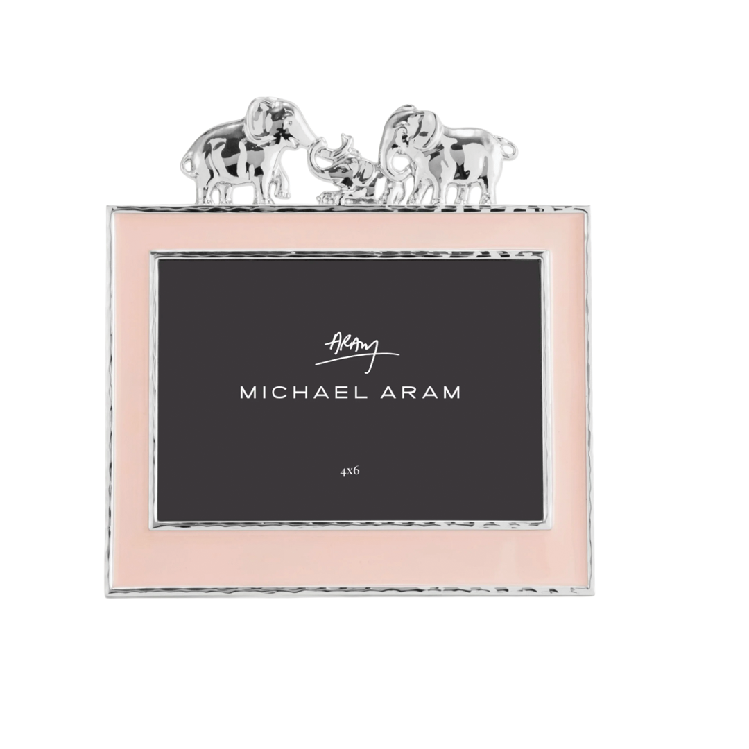 Michael Aram 4 X 6 Pink Elephant Frame