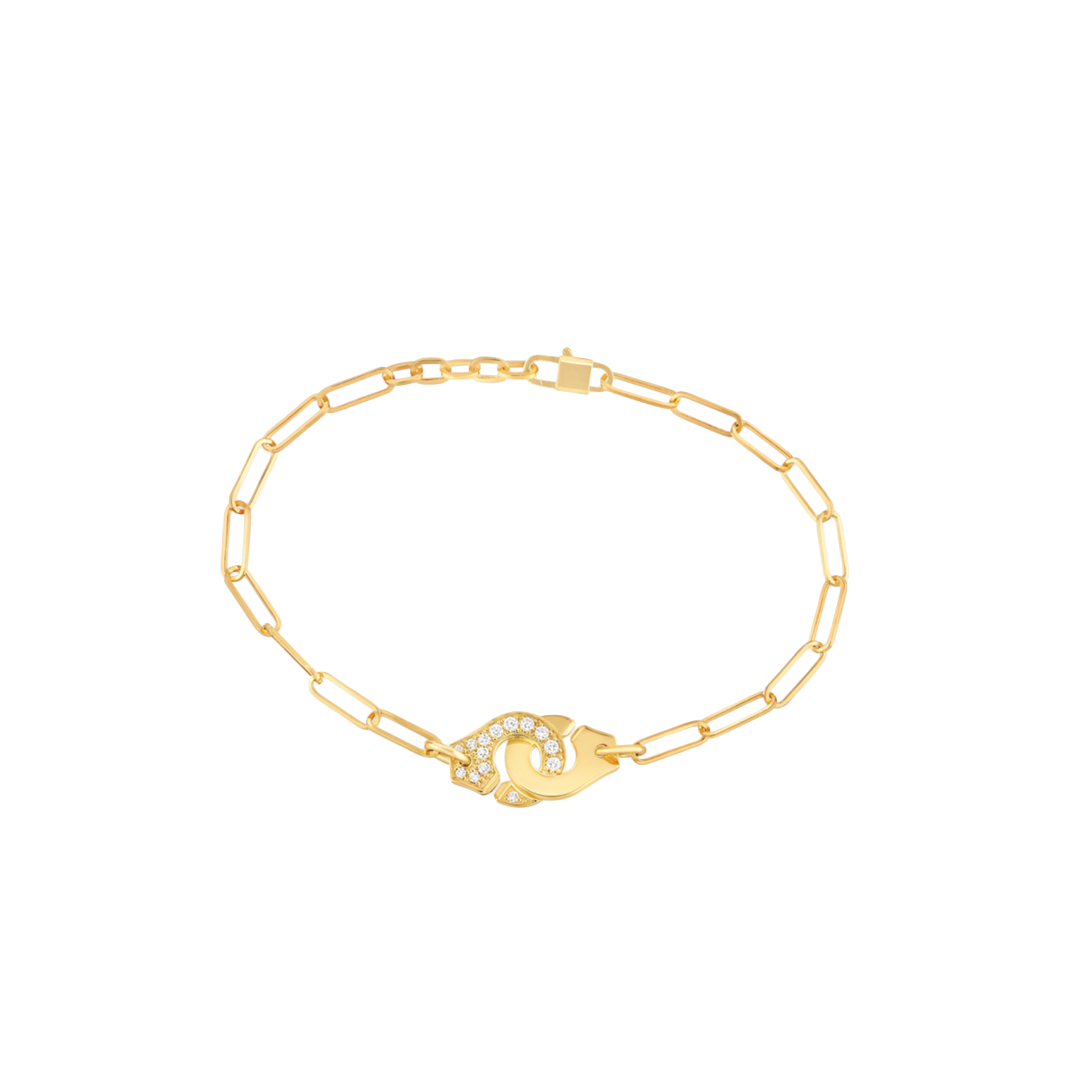 Menottes R10 Bracelet with Diamonds