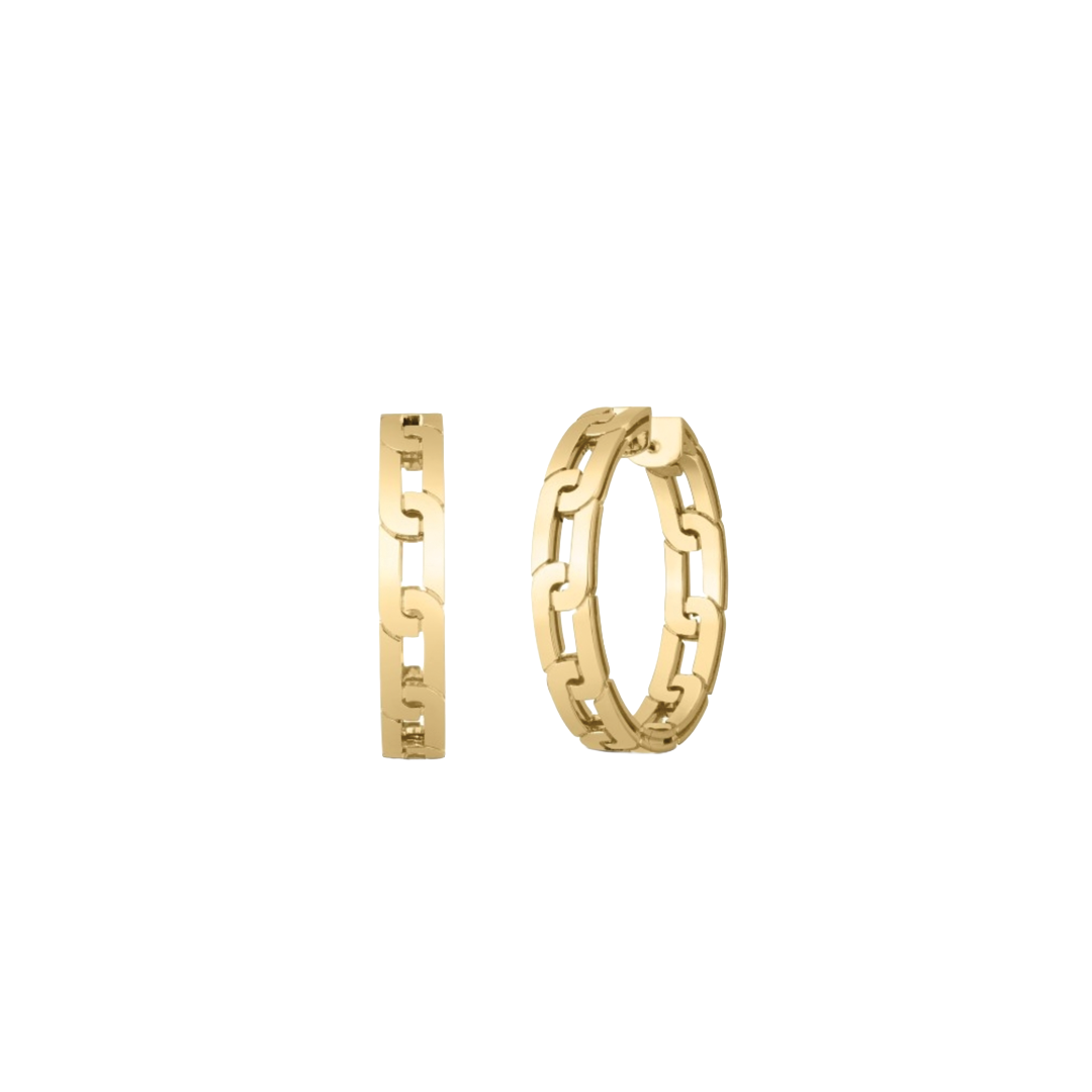 25mm Navarra Hoop Earrings
