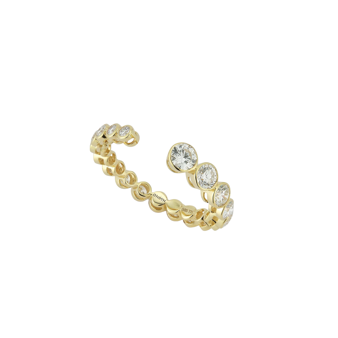 Vesper Open Wrap Diamond Ring