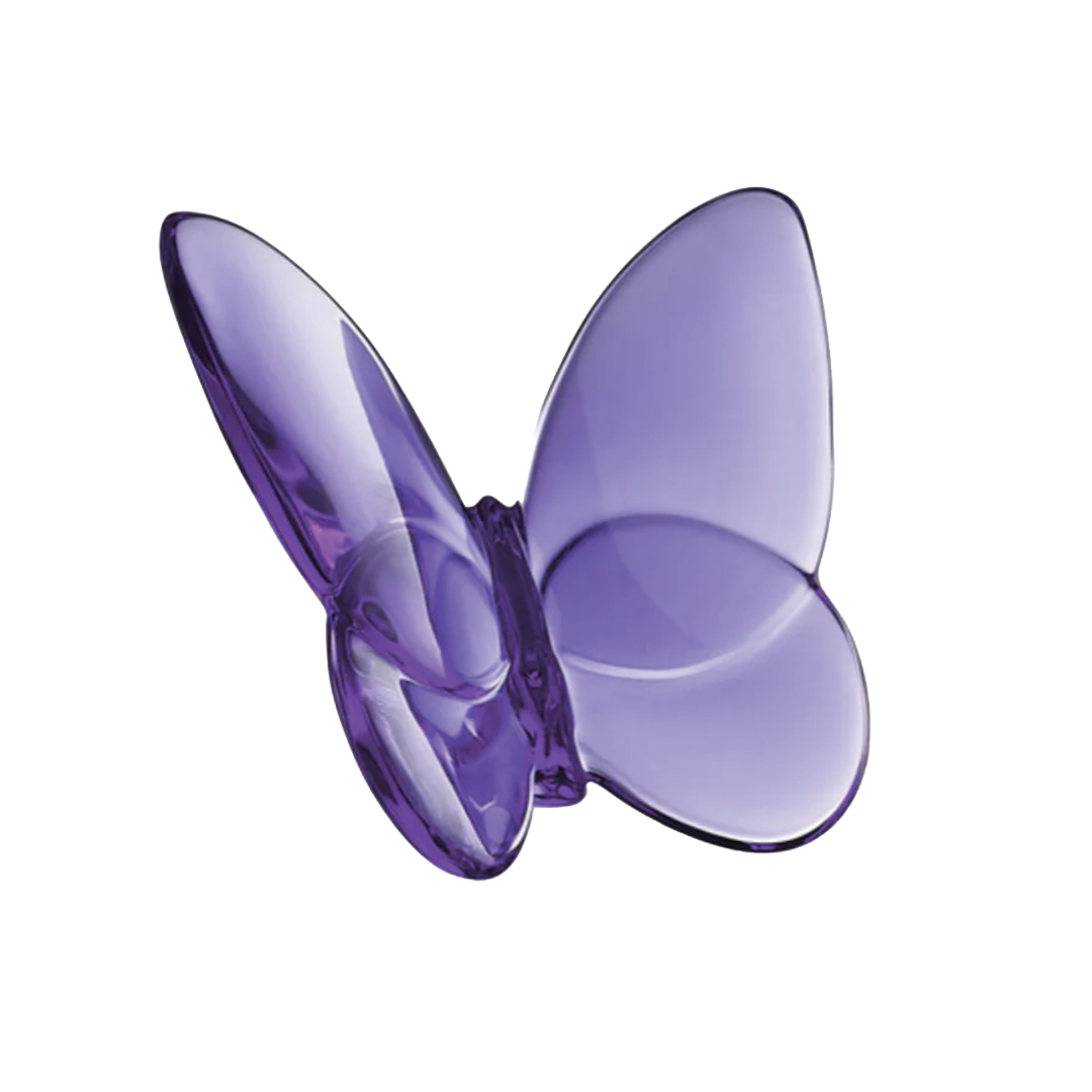 Baccarat Purple Lucky Butterfly
