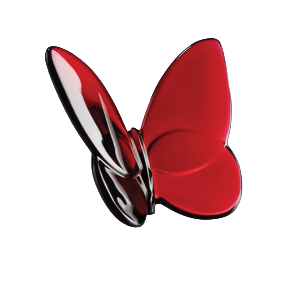 Baccarat Red Lucky Butterfly