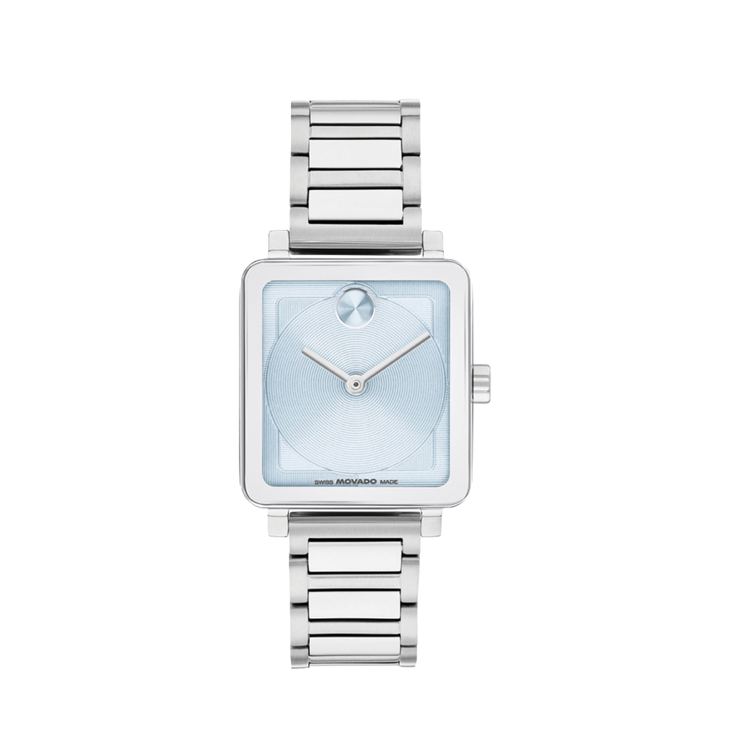 Bold Evolution Square Watch with Blue Dial