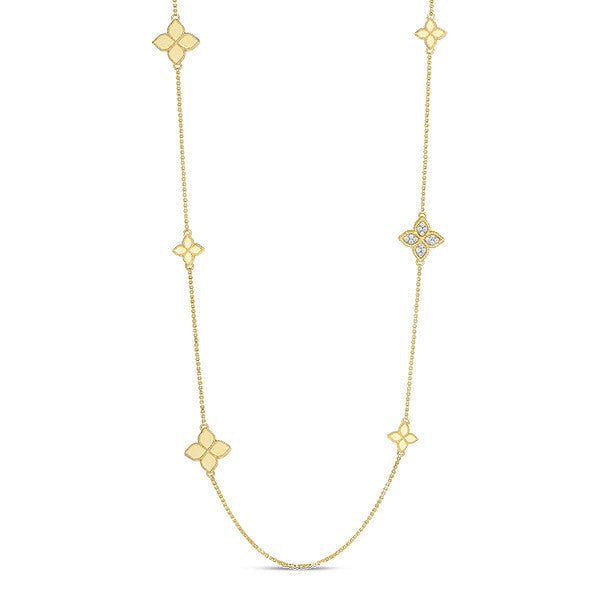 Princess Flower Station Necklace