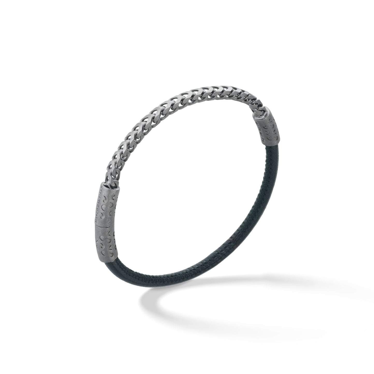 Lash Metal-Leather Bracelet