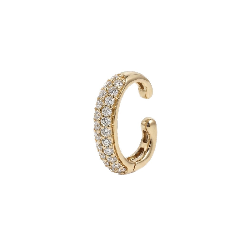 Pave Diamond Ear Cuff