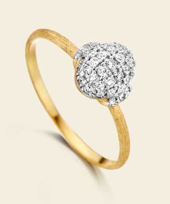 Dancing In The Rain Ring with Diamonds