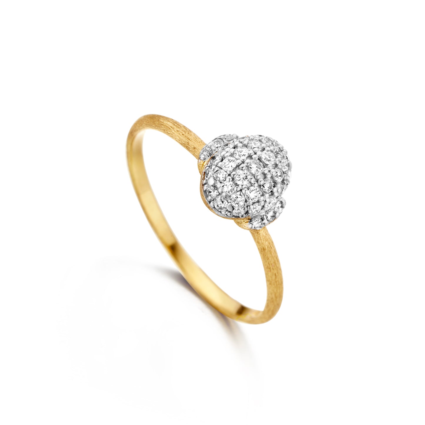 Dancing In The Rain Ring with Diamonds