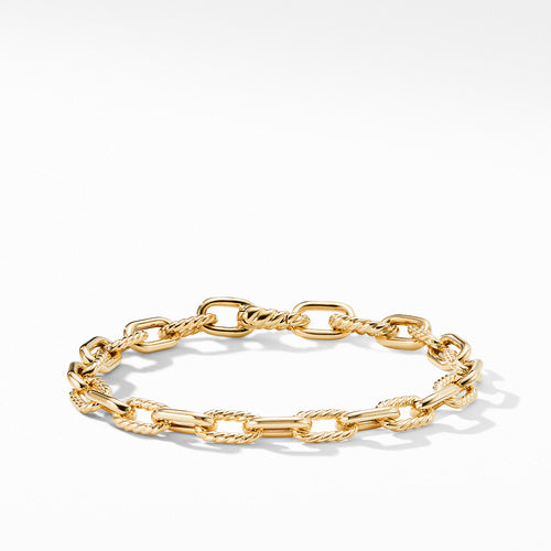 DY Madison Bold Bracelet in 18K Gold, 6mm