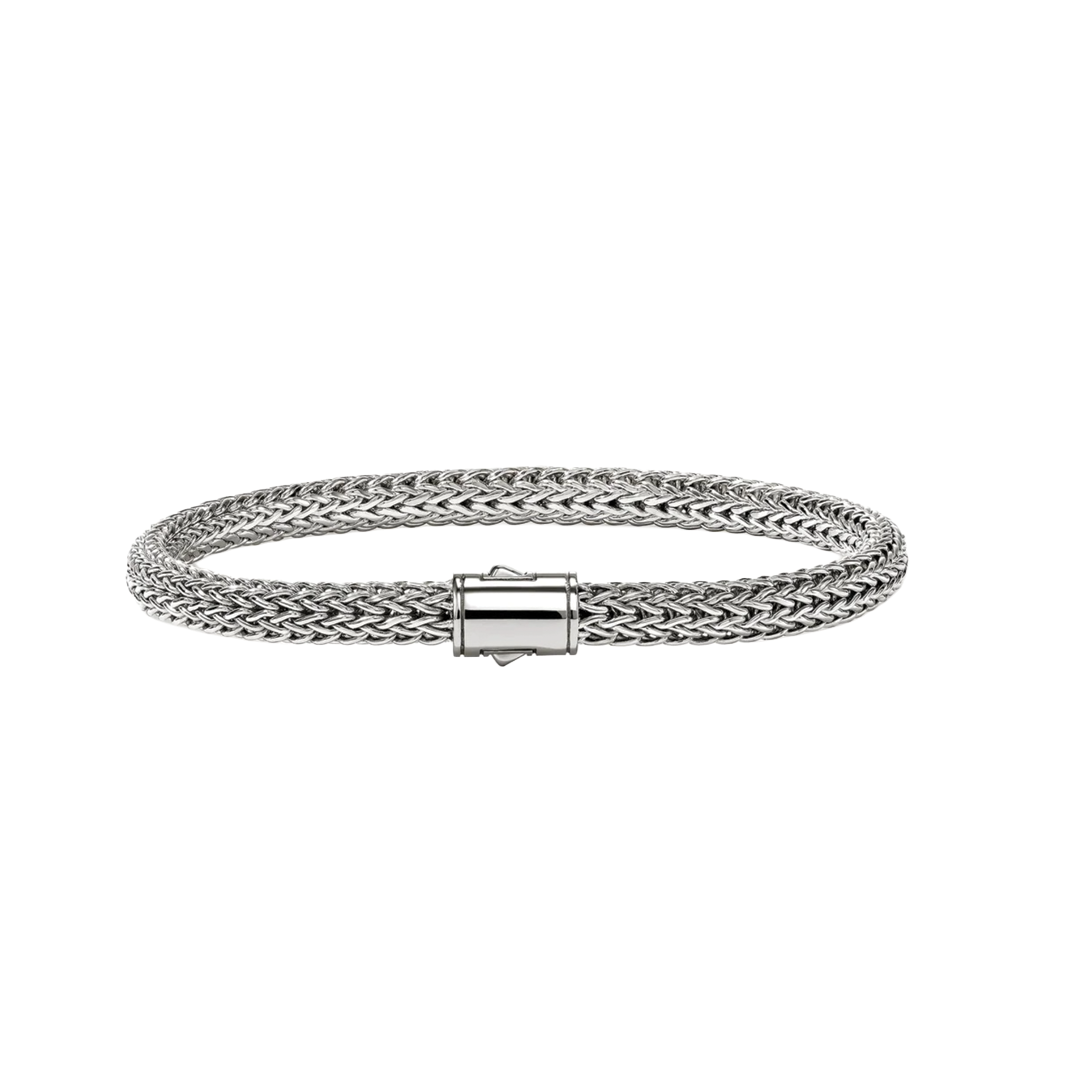 5mm Sterling Silver Icon Bracelet
