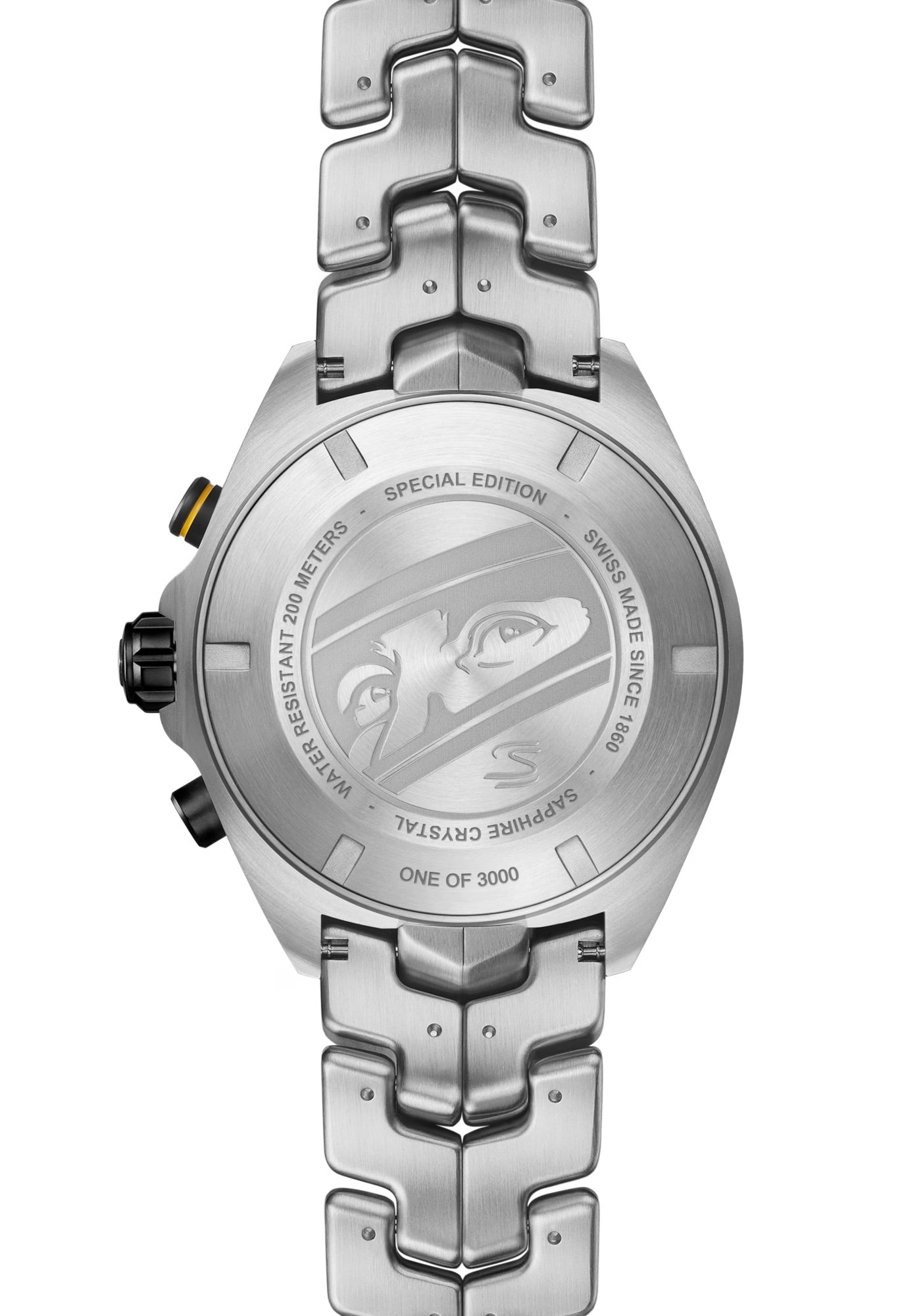 43mm Formula 1 Chronograph x Senna Watch with Black Dial