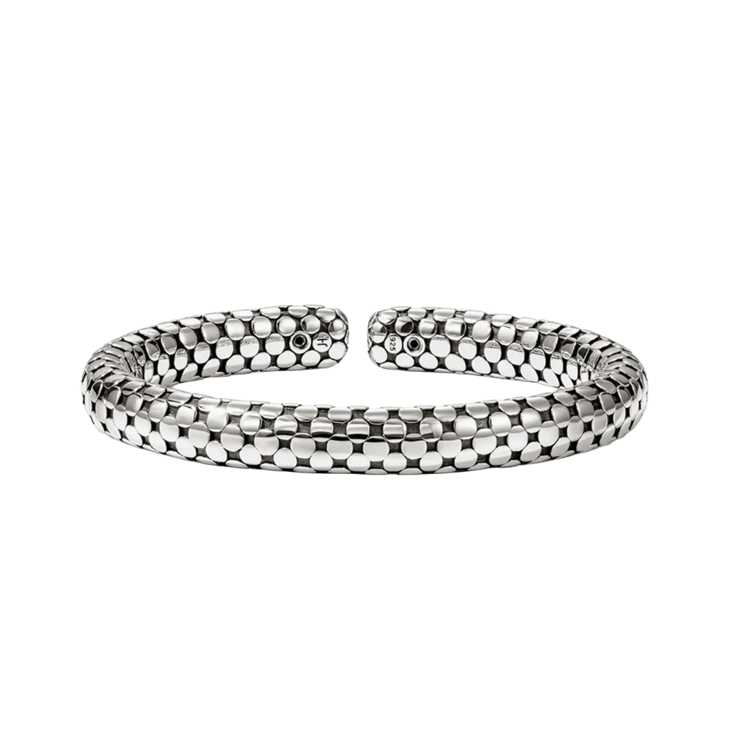 Sterling Silver Dot Flex Cuff