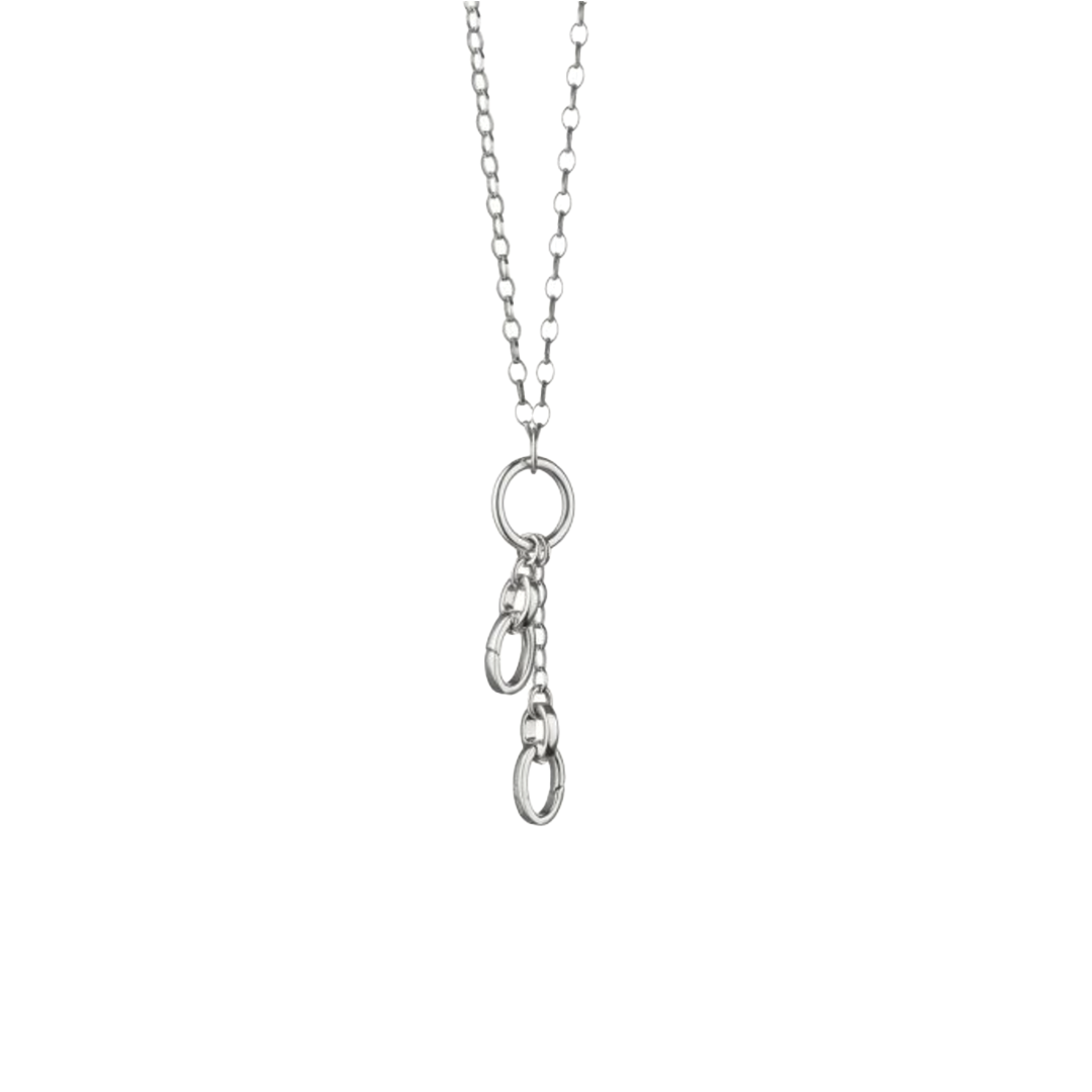'Design Your Own" Short Charm Necklace with Two Charm Stations
