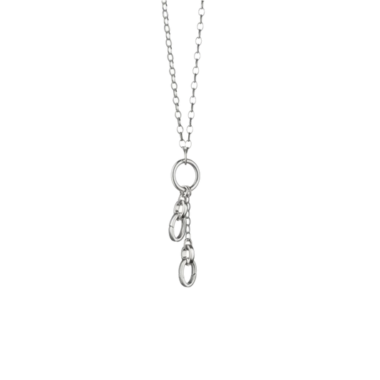 'Design Your Own" Short Charm Necklace with Two Charm Stations
