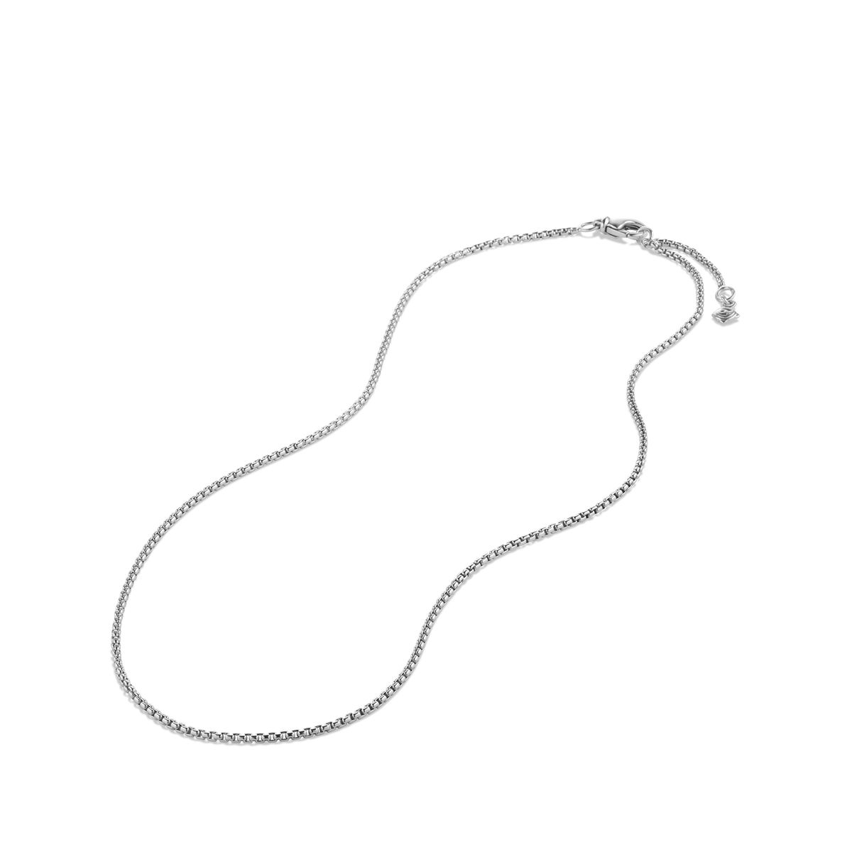 Box Chain Necklace with Gold