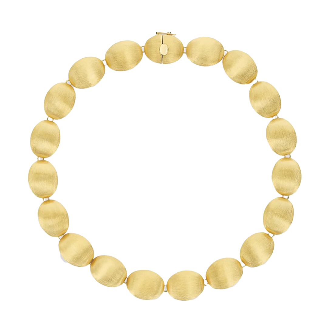 'Muse' Pearl Boules Necklace in 18K Yellow Gold