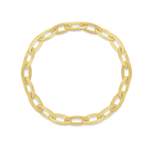 'Libera' Icon Chain Necklace in 18K Yellow Gold
