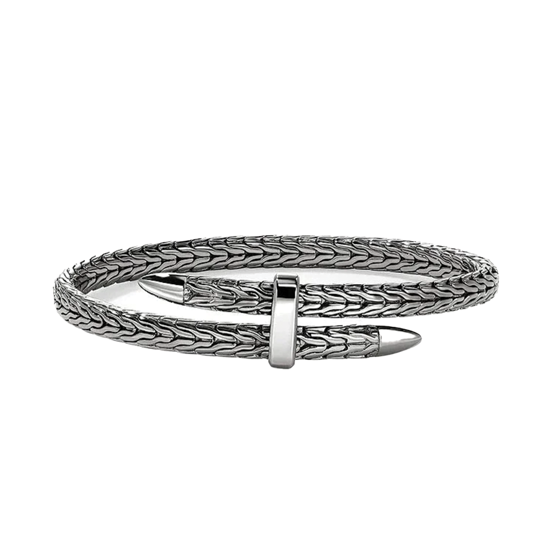 Dark Flexible Spear Cuff Bracelet
