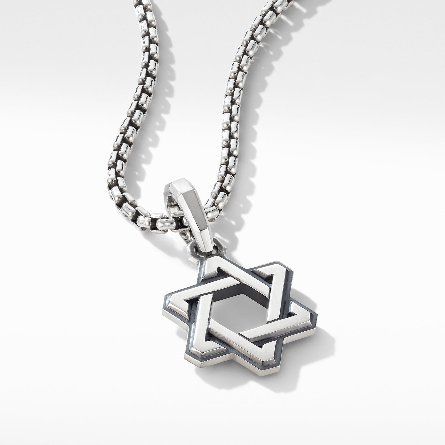Deco Star of David Pendant