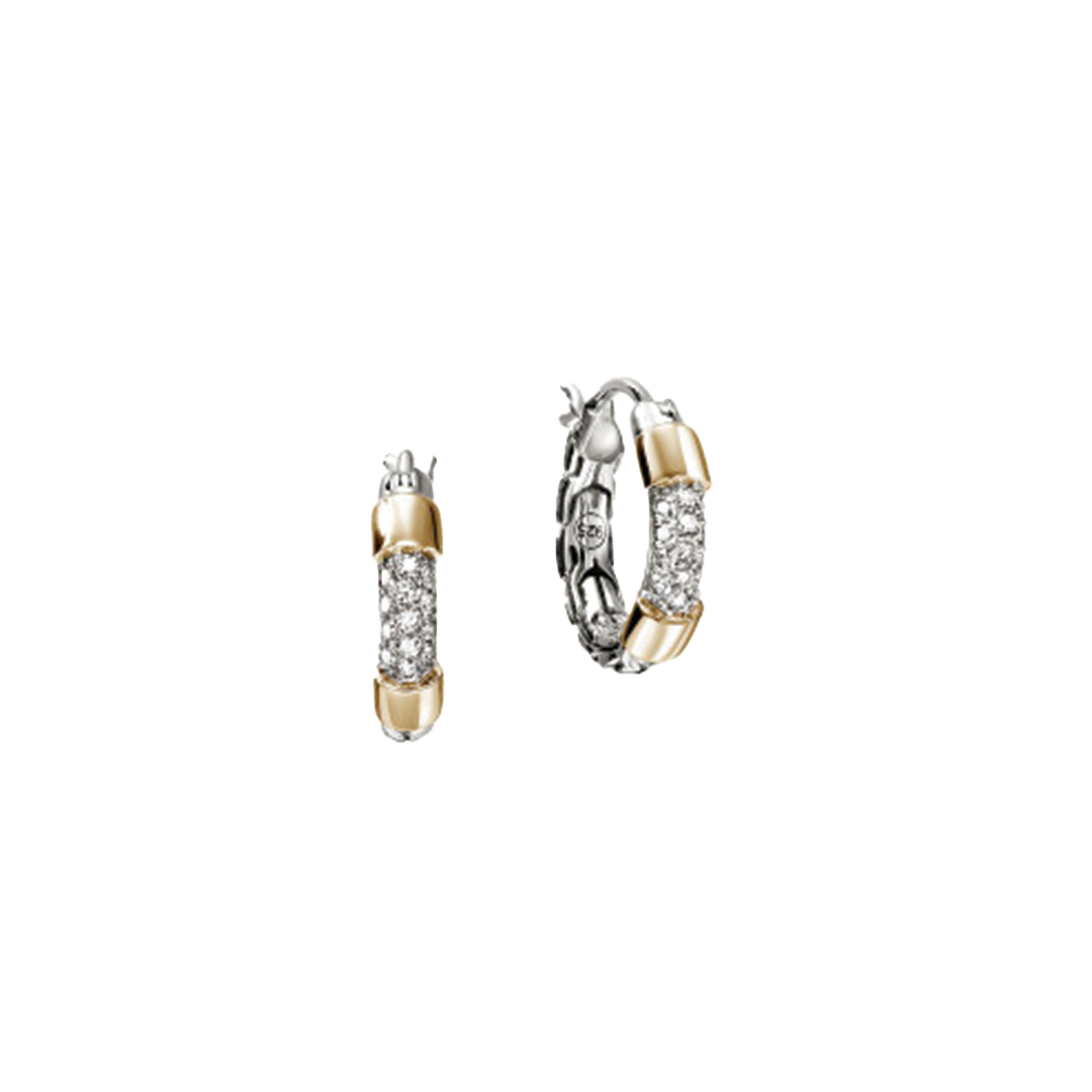 <b>MATERIALS</b>
• Sterling Silver
• 14k Yellow Gold
• Diam...