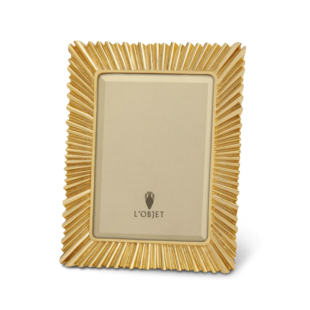 L'Objet 5 X 7 Gold Ray Frame