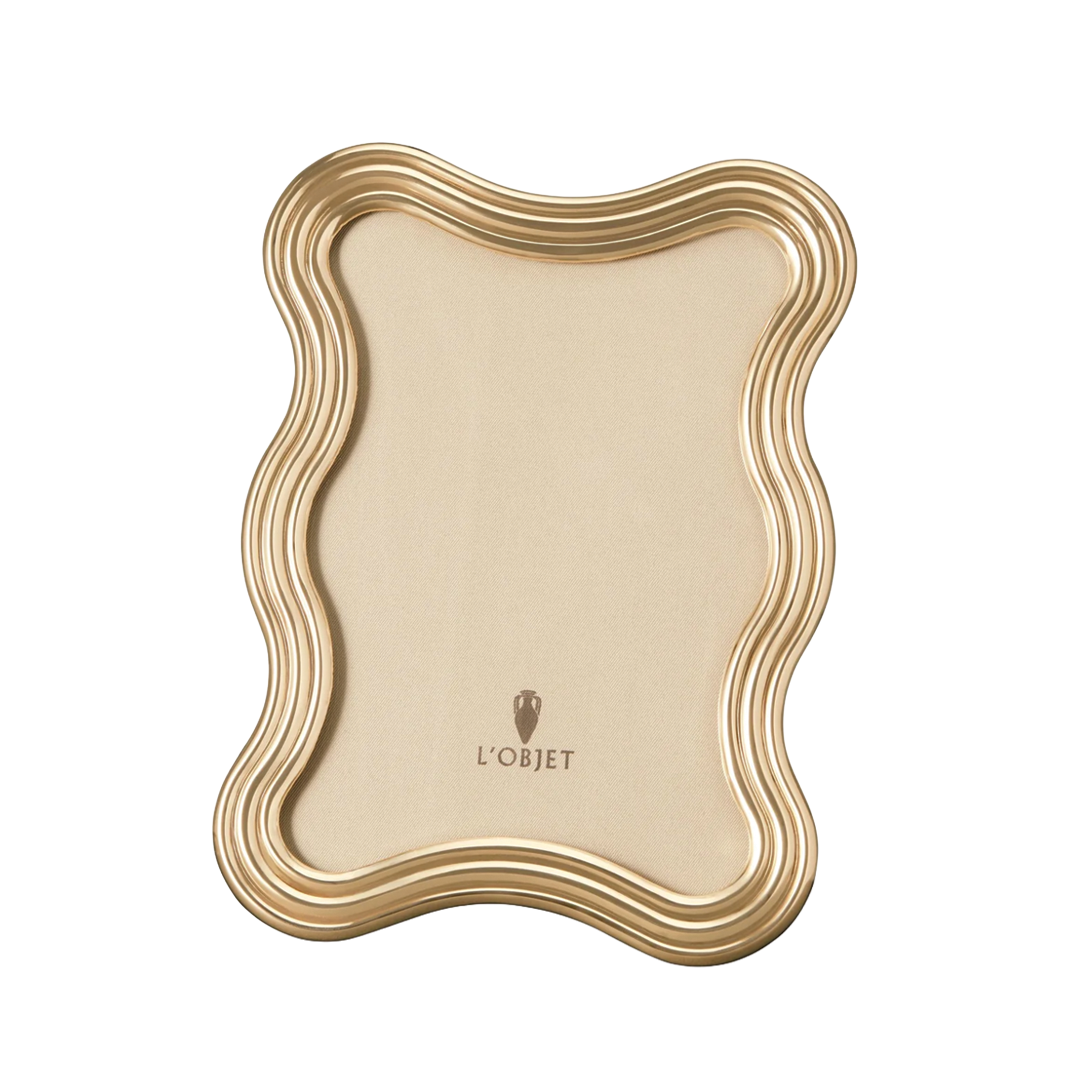L'Objet 5 X 7 Gold Ripple Frame
