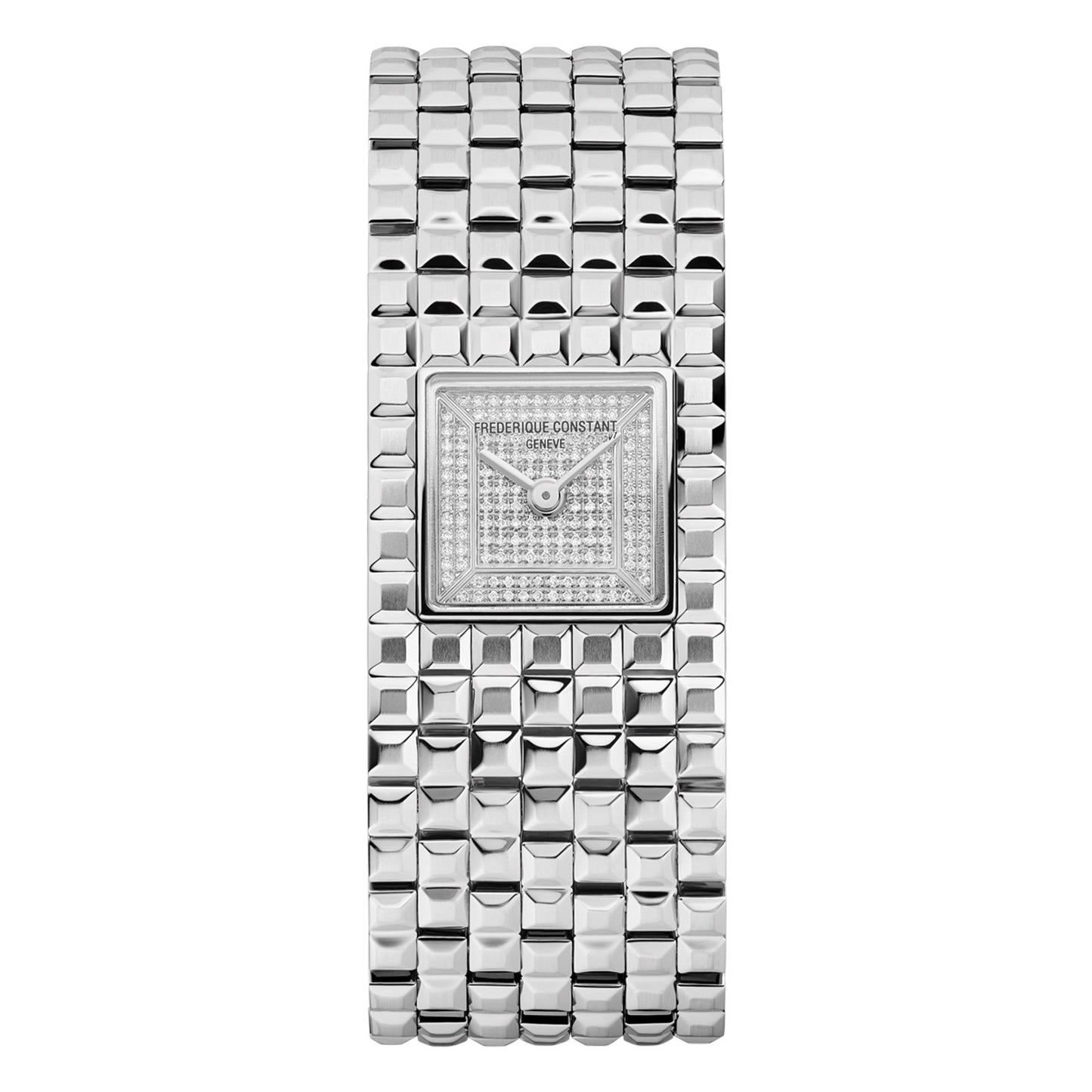 20mm Manchette Watch with Diamonds Dial