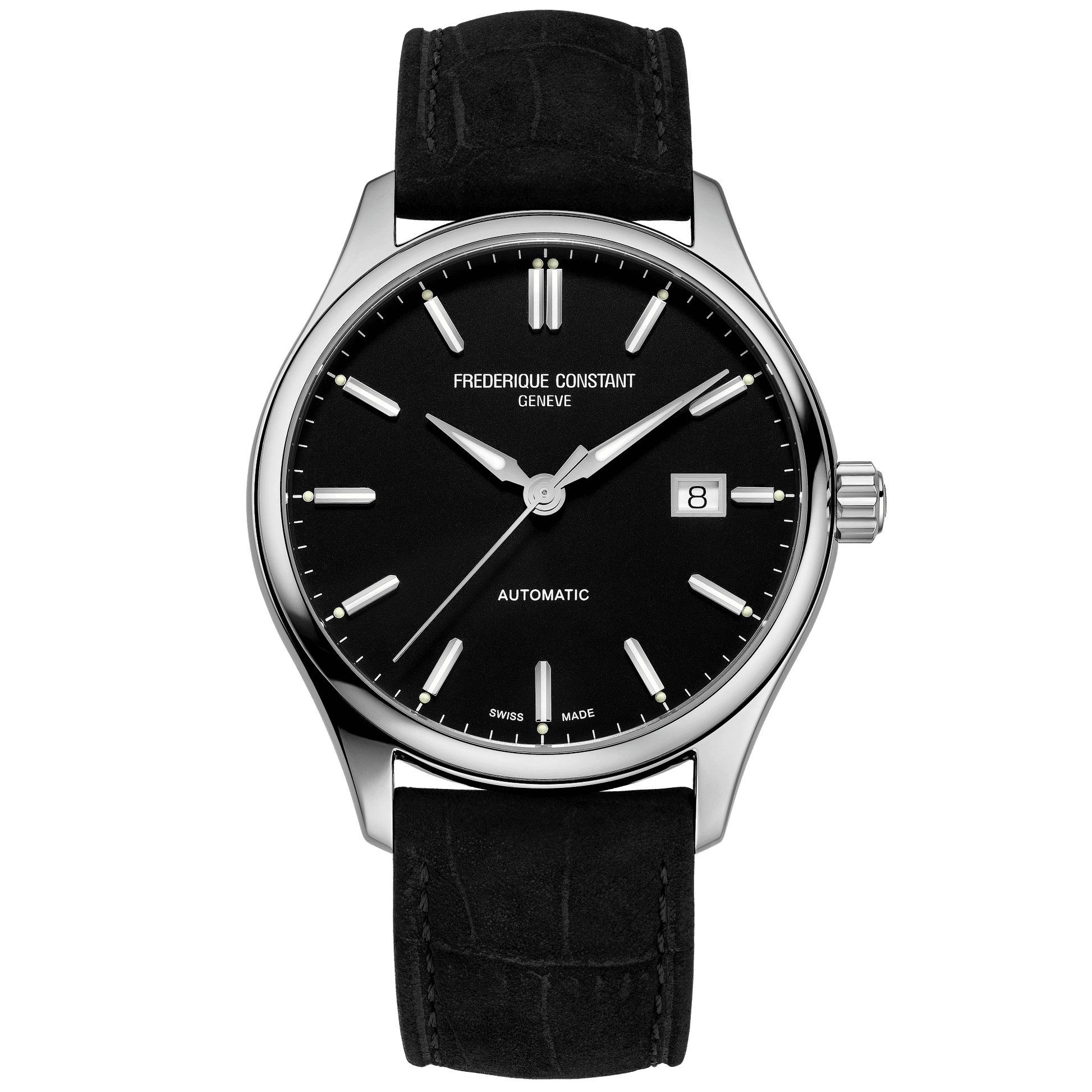 40mm Classics Index Automatic Watch with Black Dial
