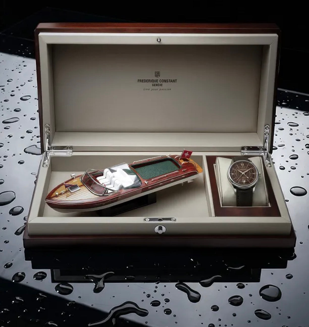 42mm Limited Edition Classics Runabout Watch with Brown Dial