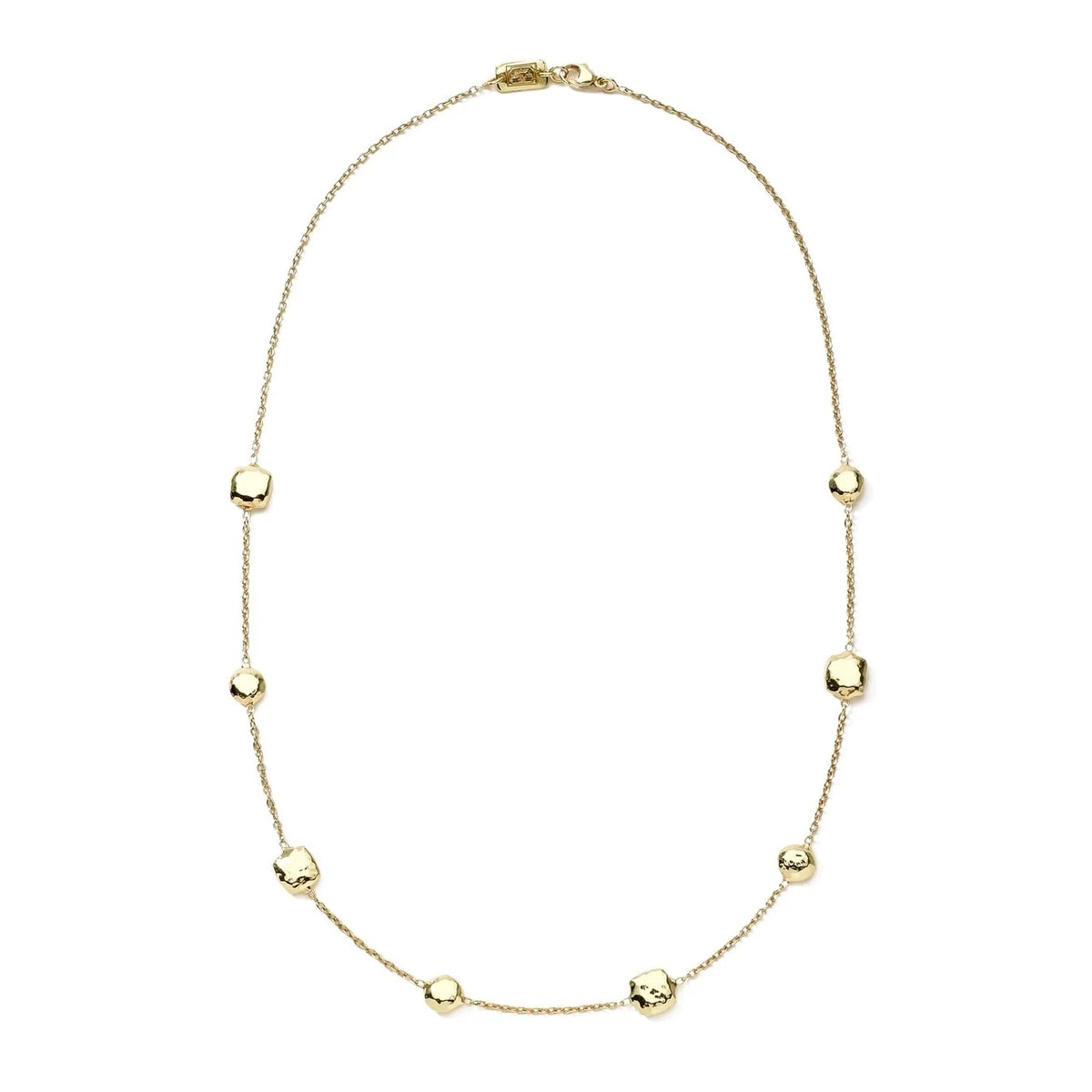 Classico Pinball Station Necklace in Yellow Gold