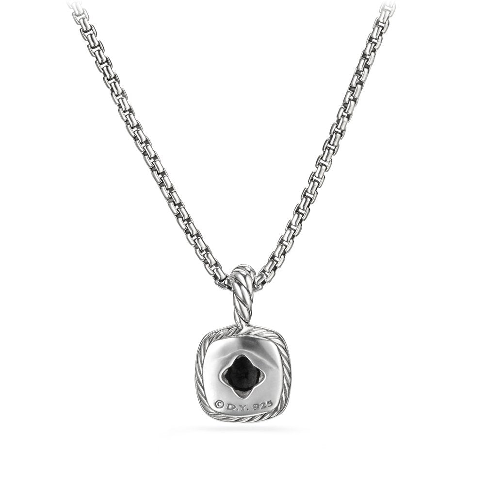 Albion® Kids Necklace with Black Onyx and Diamonds, 4mm