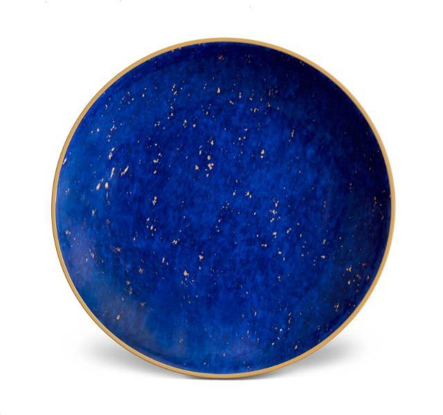 Lapis Canape Plates. Set of Four.