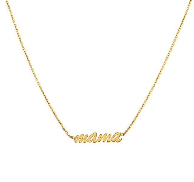 MAMA Cable Chain Choker Necklace