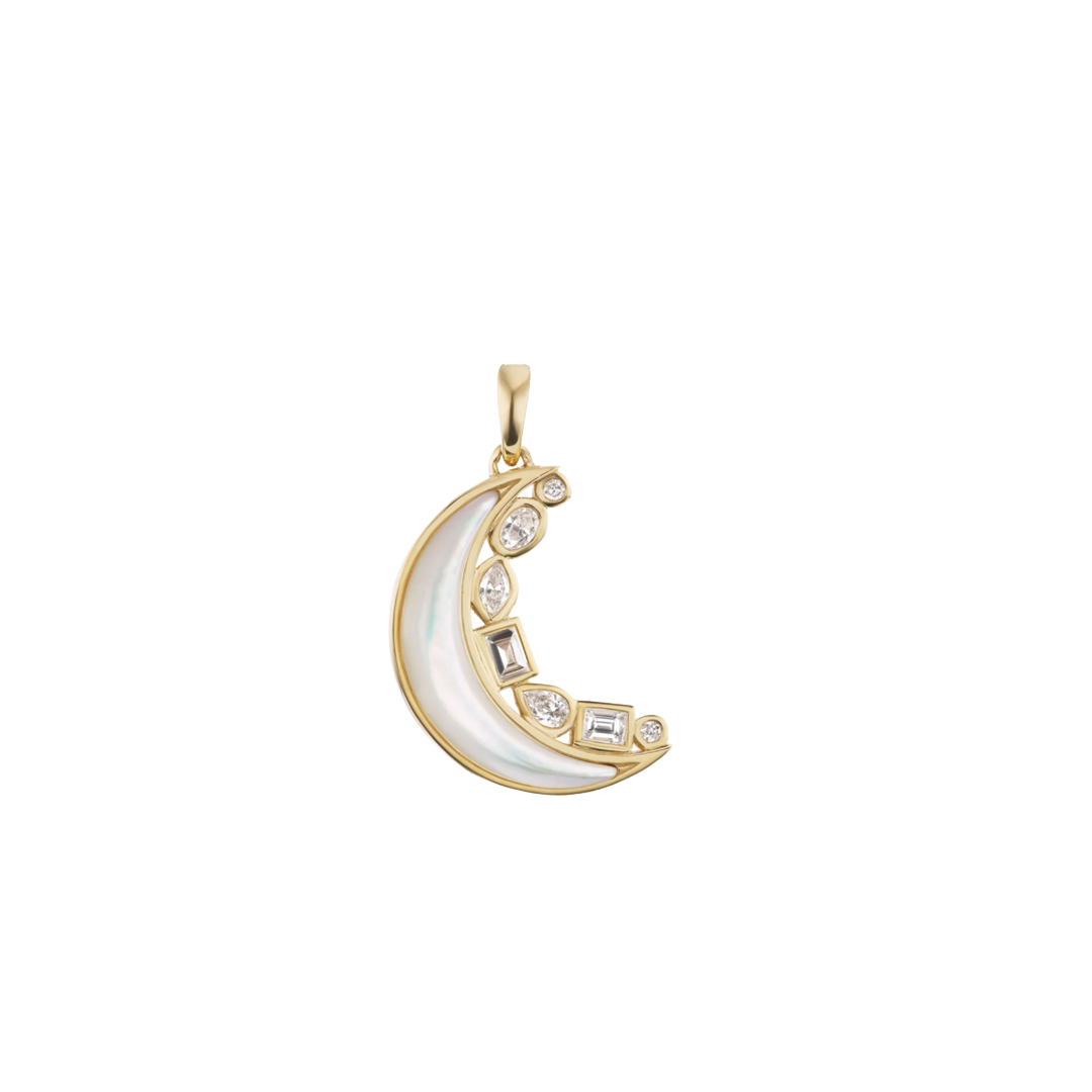 Mini Crescent Moon Charm