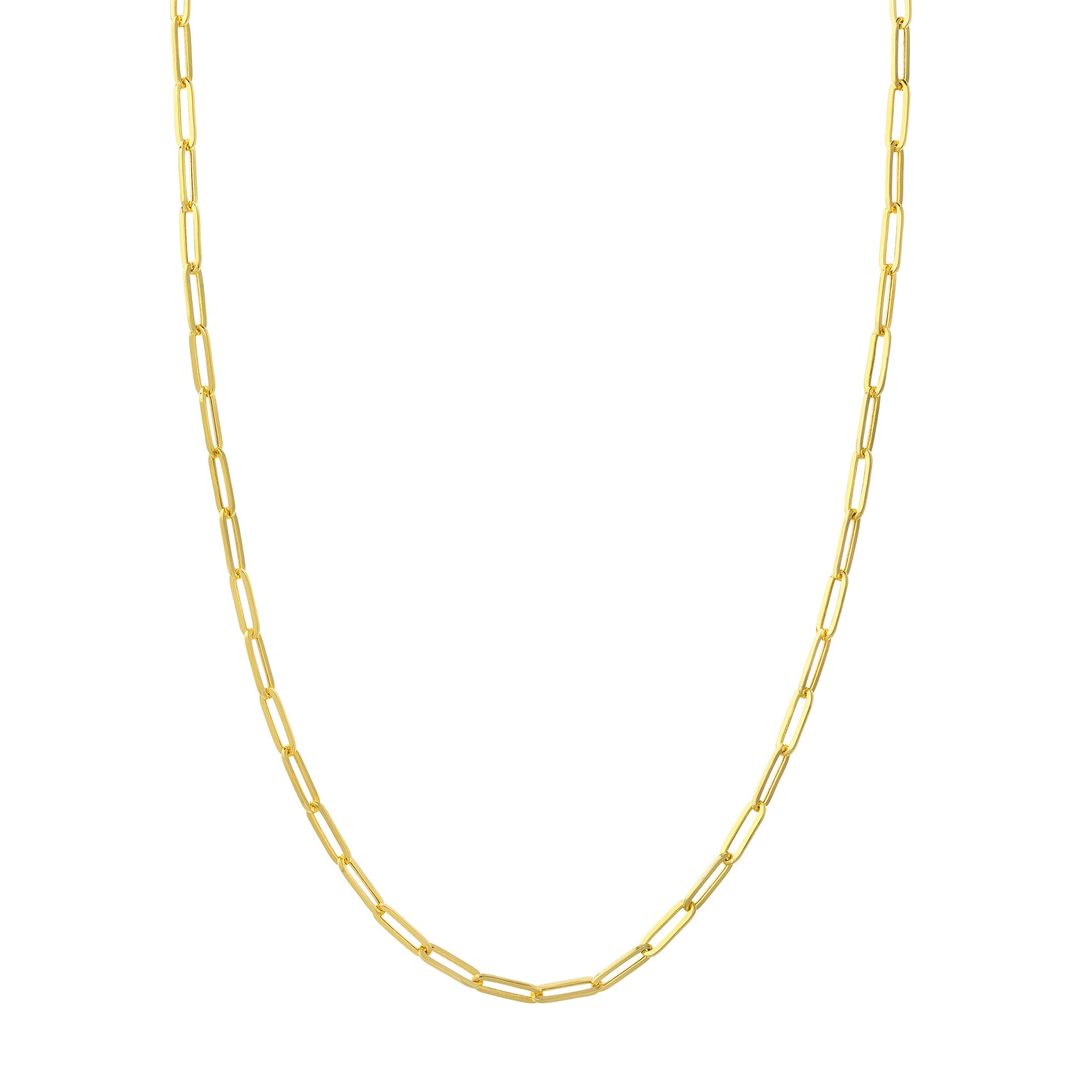 Paperclip Chain 16"