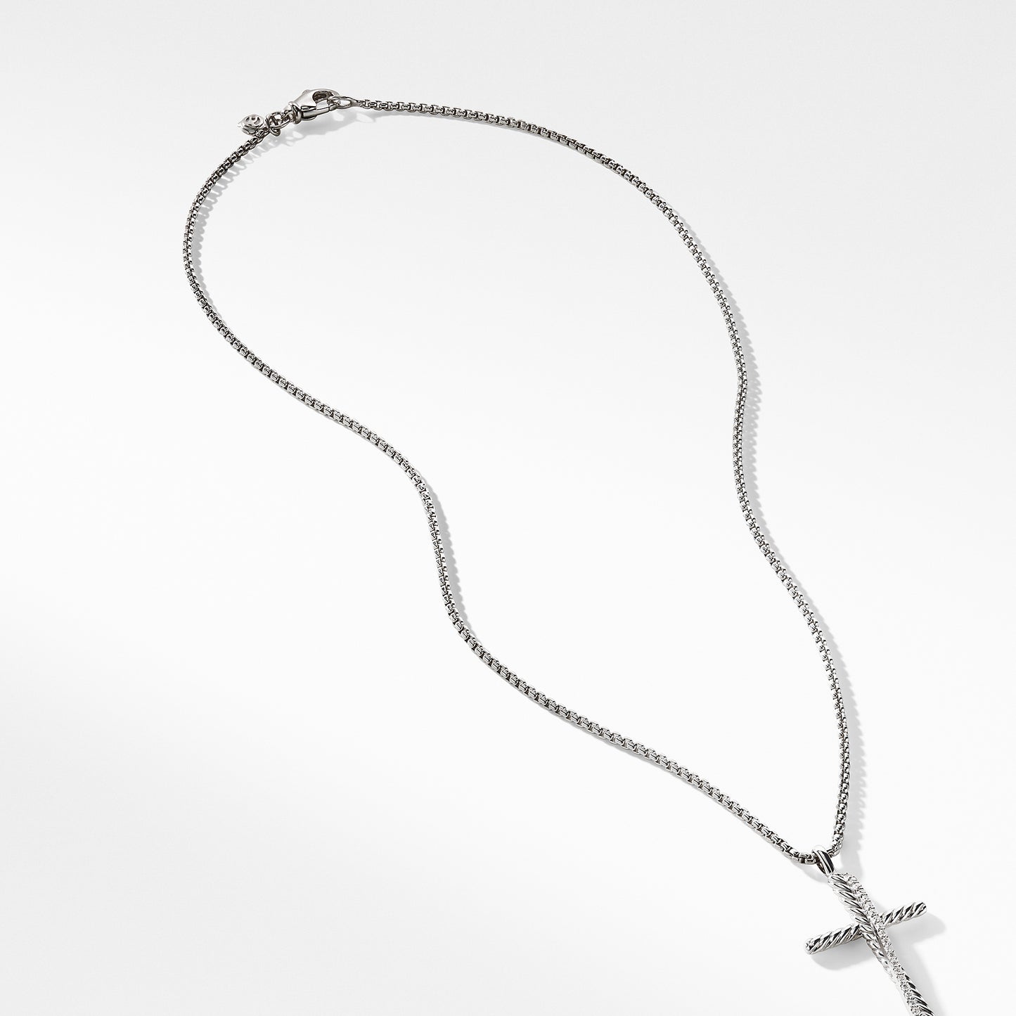 Cross Necklace with Diamonds