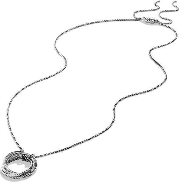 The Crossover Collection® Pendant Necklace with Diamonds