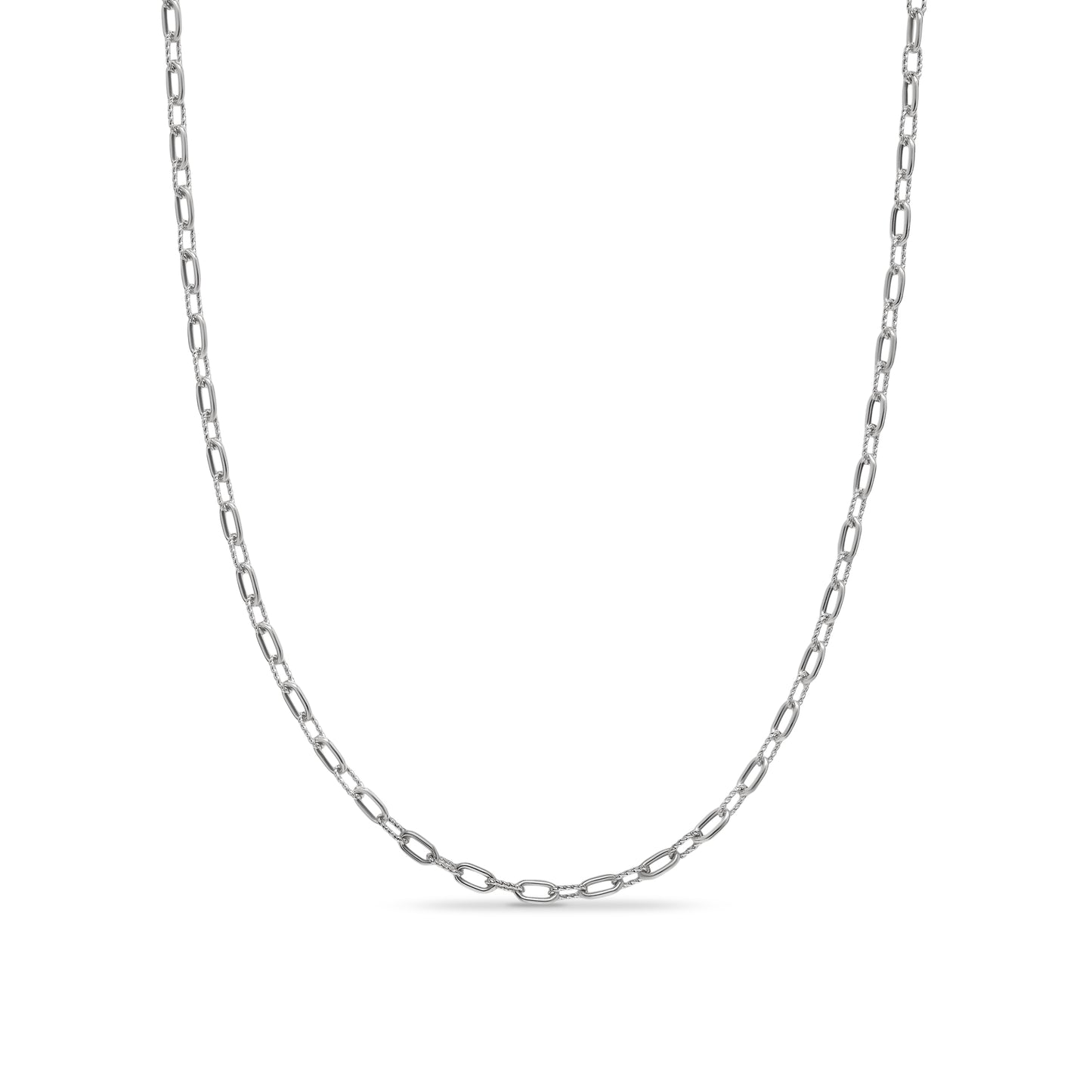 DY Madison® Chain Necklace in Sterling Silver, 3mm
