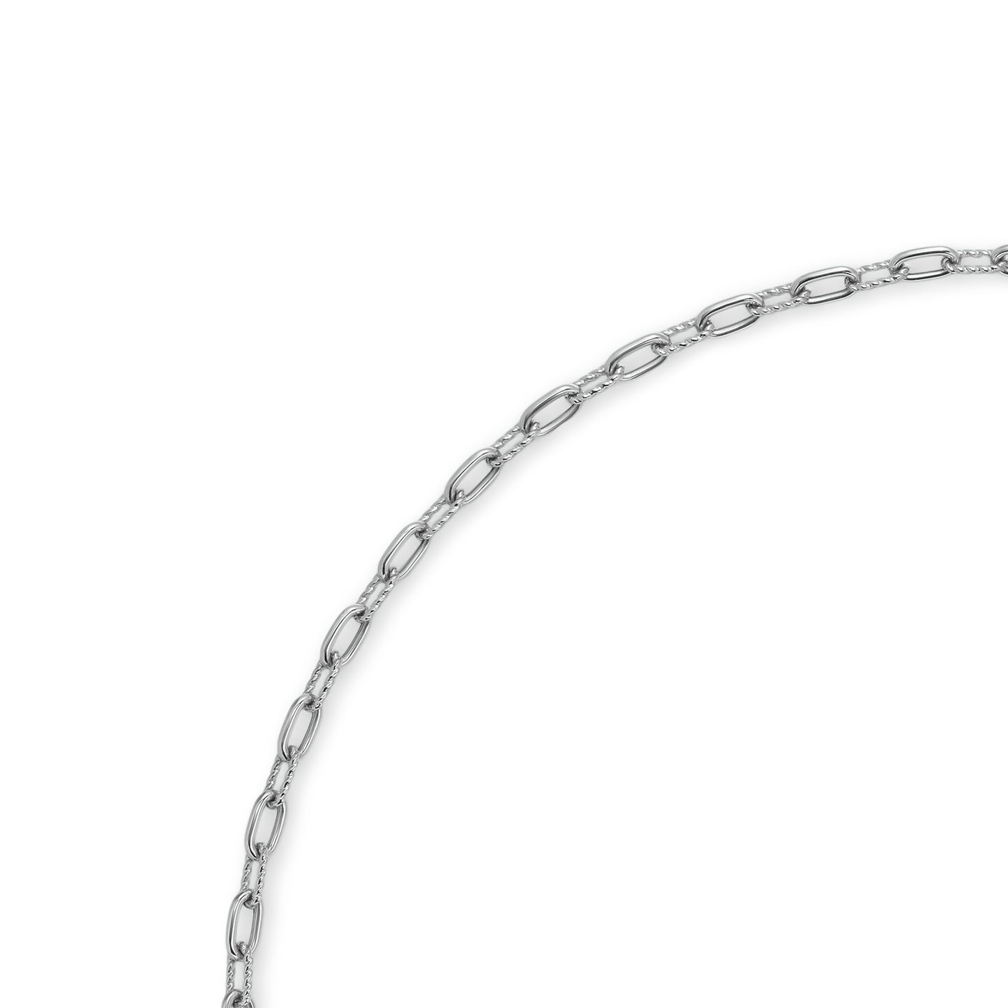 DY Madison® Toggle Chain Necklace in Sterling Silver with 18K Yellow Gold, 3mm