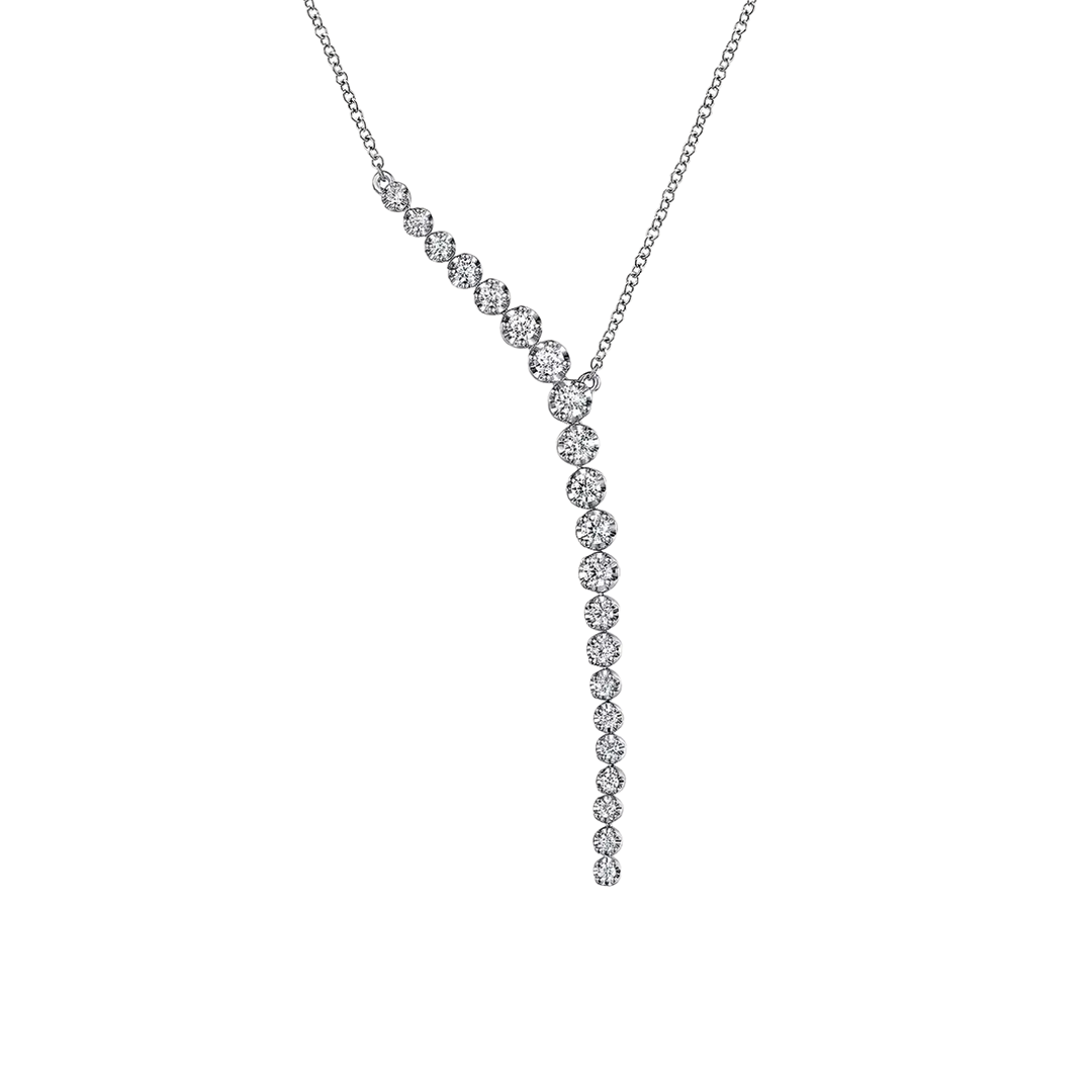 Diamond 'Y' Necklace