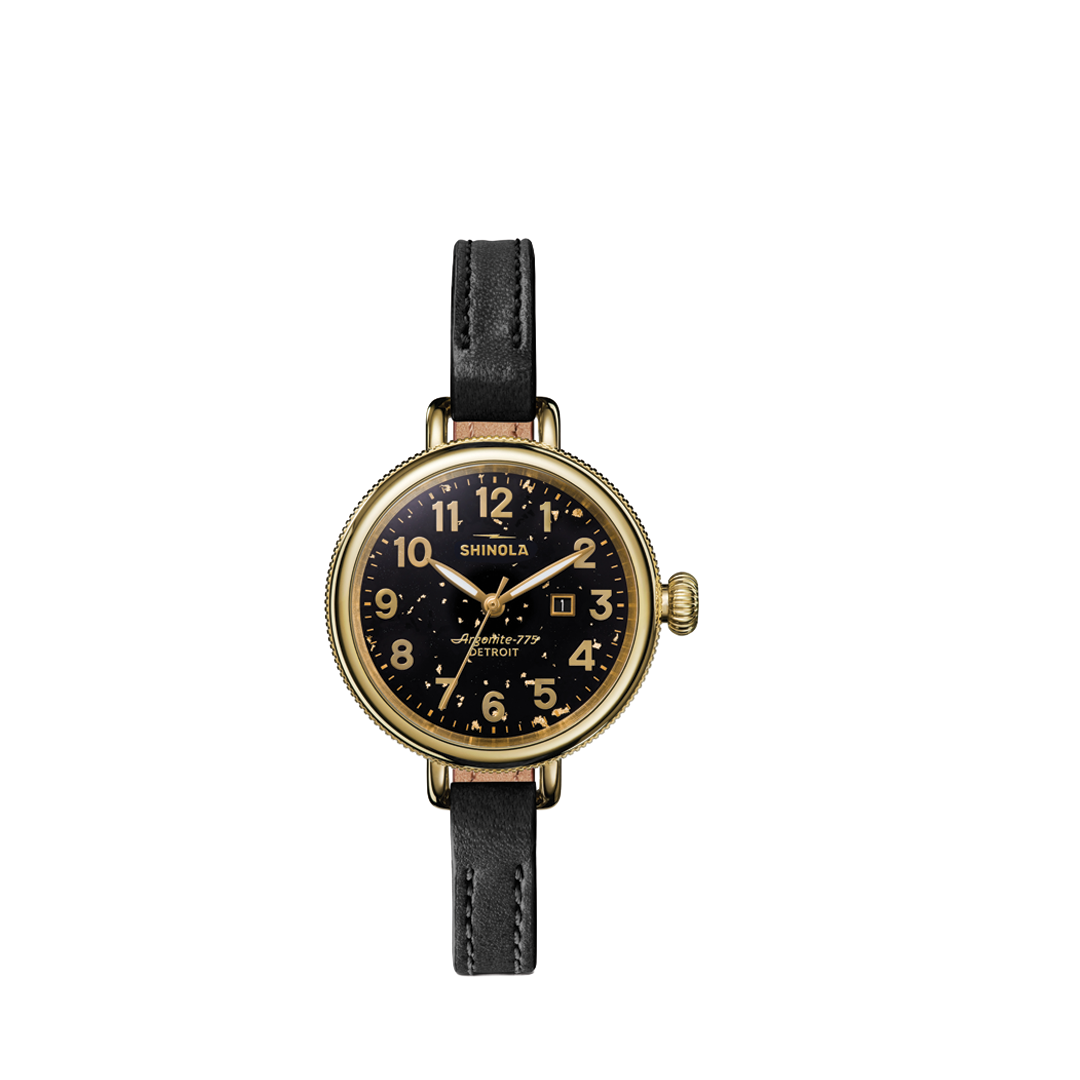 Birdy 34 mm with Black Flake Dial Gift Set