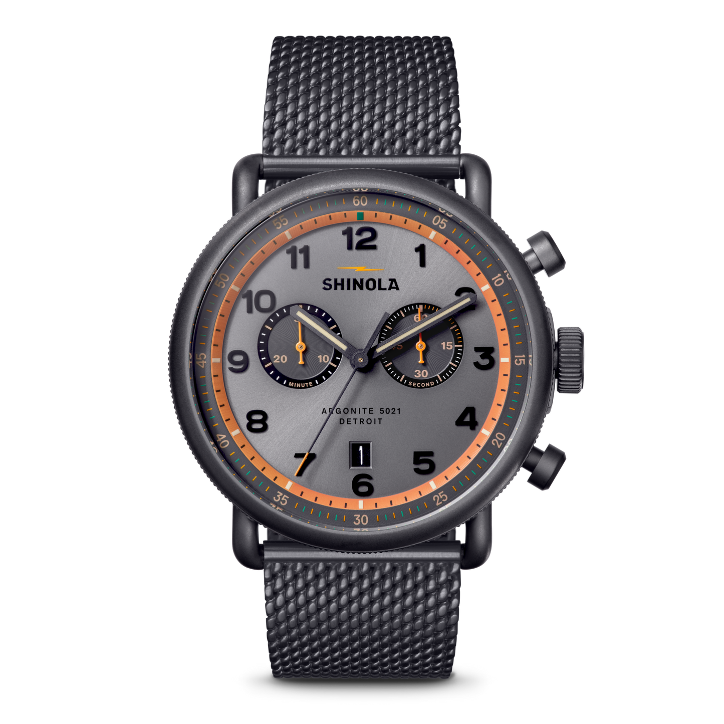 Gunmetal Canfield C56 Chronograph Watch