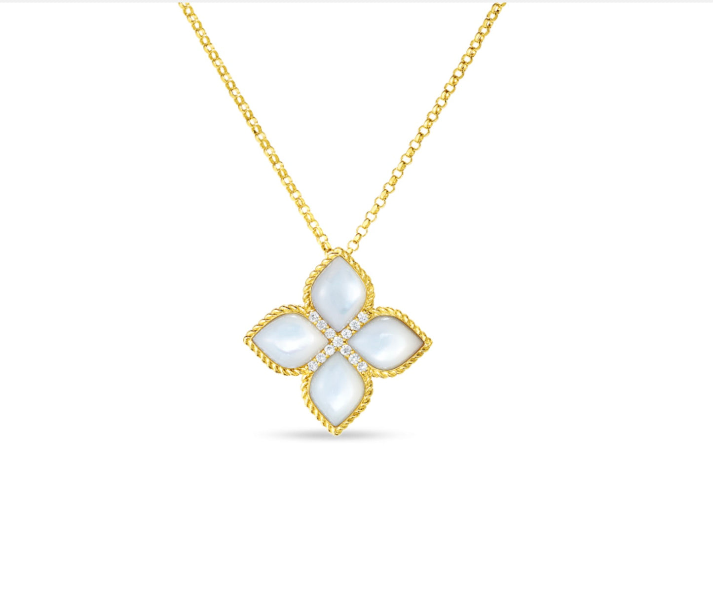 Venetian Princess Necklace in 18k Yellow Gold