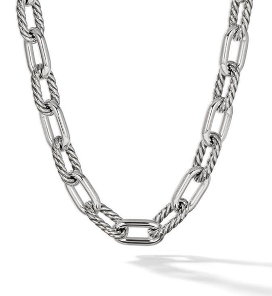 DY Madison® Chain Necklace in Sterling Silver, 13.5mm