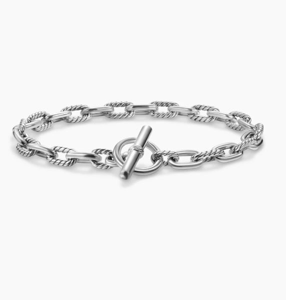 DY Madison® Toggle Chain Bracelet in Sterling Silver