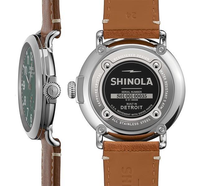 Runwell 47mm with Green Dial