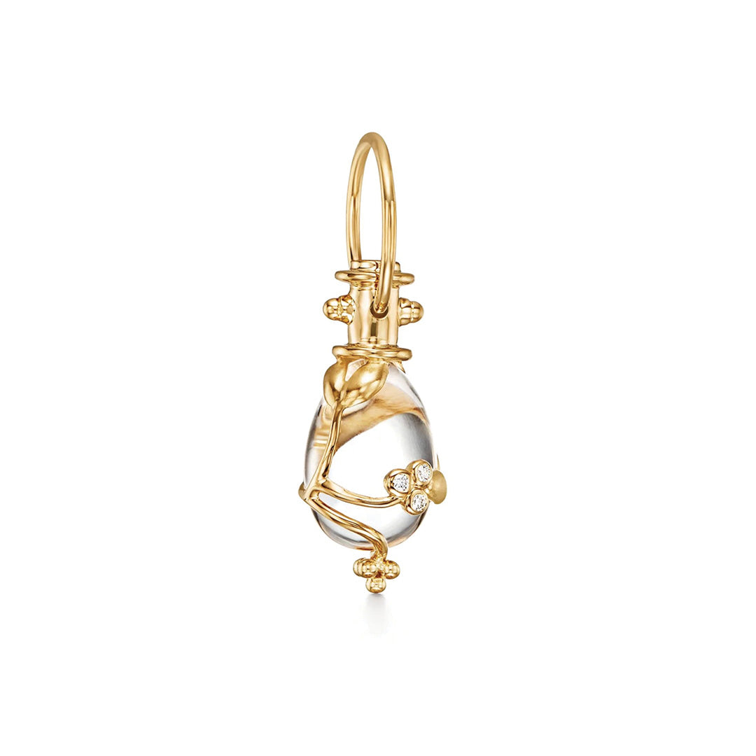 Small Vine Amulet with Diamonds